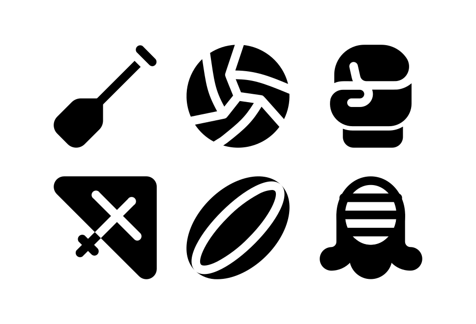 Sport Equipment Filled Large Set Preview