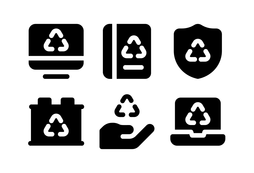 Recycle Filled Large Set Preview