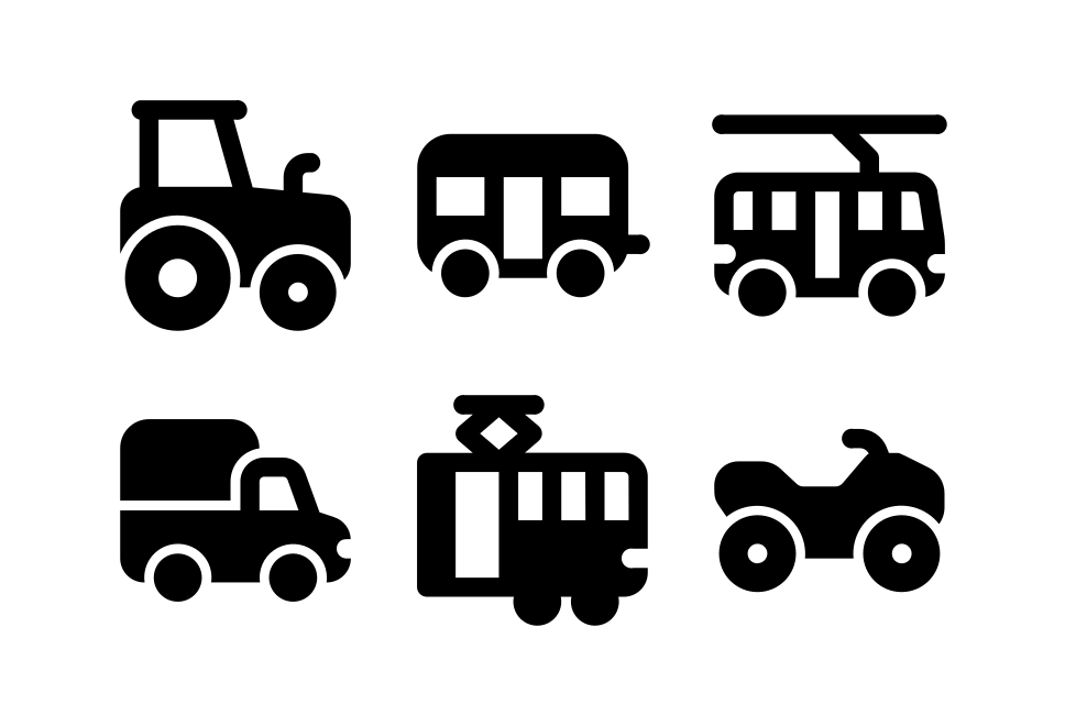 Transportation Filled Large Set Preview