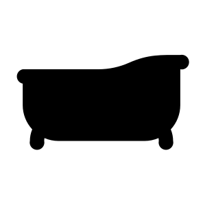 Real Estate Furniture Furnishing Bathroom Bathtub Home House Utilities Accommodation icon