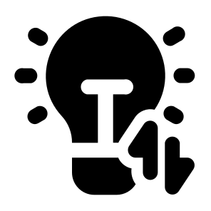 Smart Device Exchange Transfer Power Electricity Lightbulb Lighting Light Home Service icon