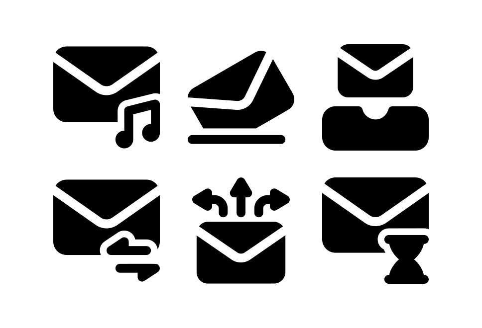 Email Filled Large Set Preview