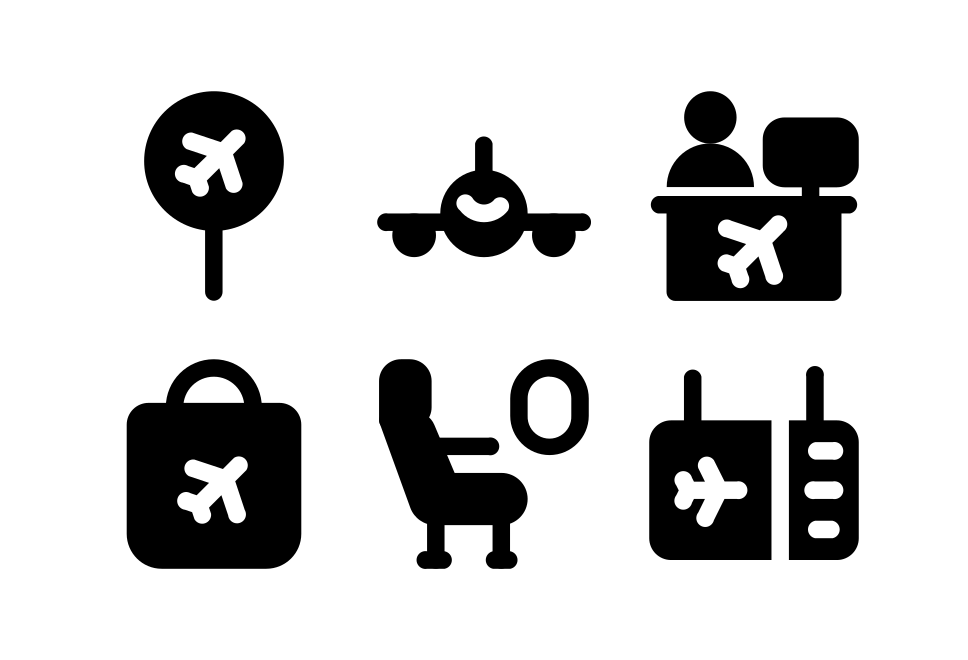 Airport Filled Large Set Preview