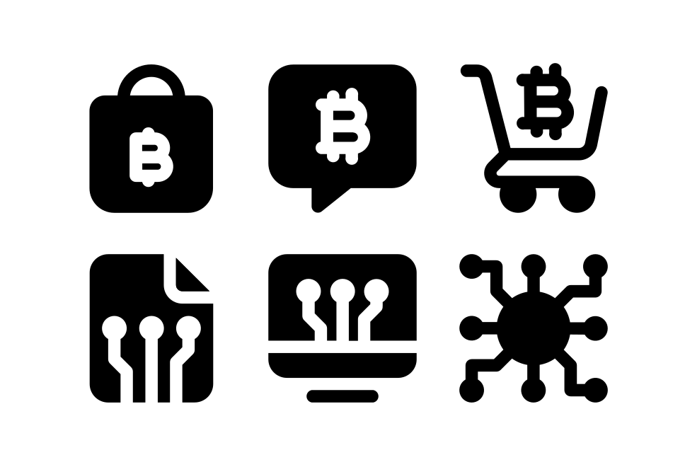 Cryptocurrency Filled Large Set Preview