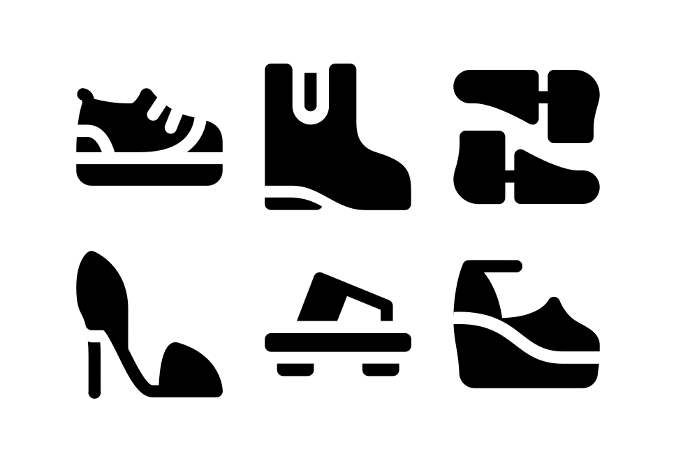 Footware Filled Large Set Preview