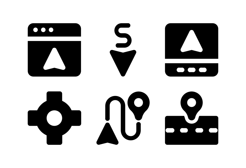 Navigation Filled Large Set Preview