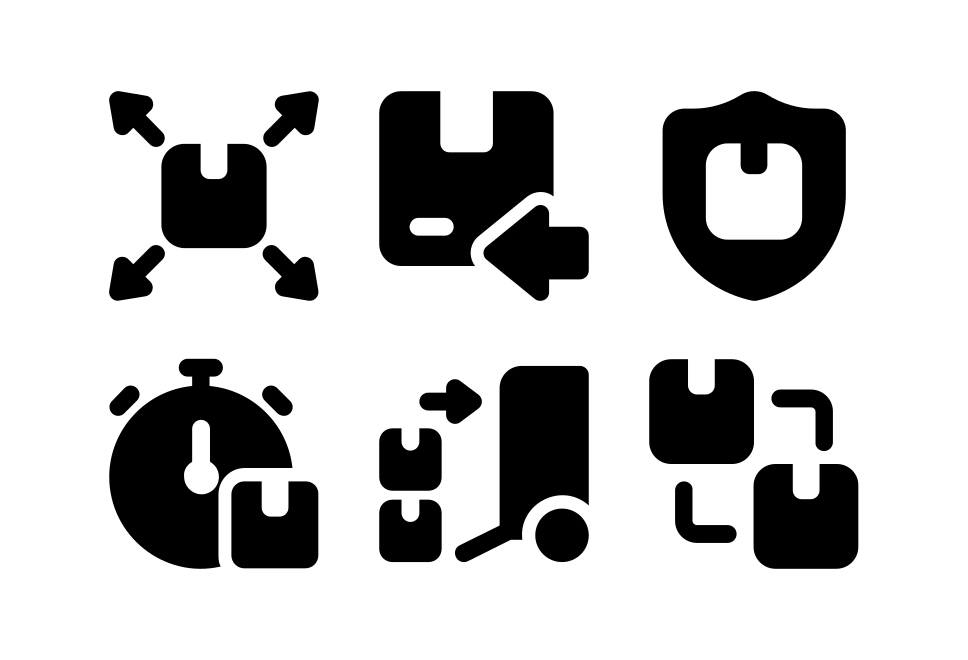 Logistic Filled Large Set Preview