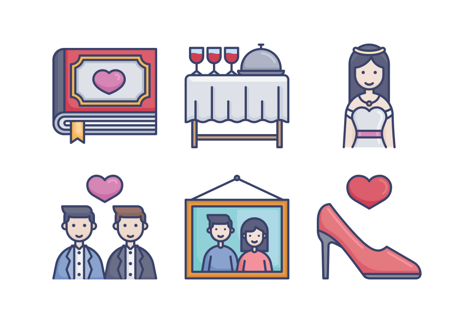 Wedding Large Set Preview
