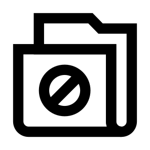 Folder Block Block Folder File Storage Sort icon