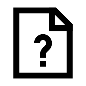 Question Document Question Information Faq Document Paper Page File icon