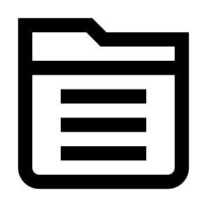 Text Folder Text Folder File Storage Sort icon