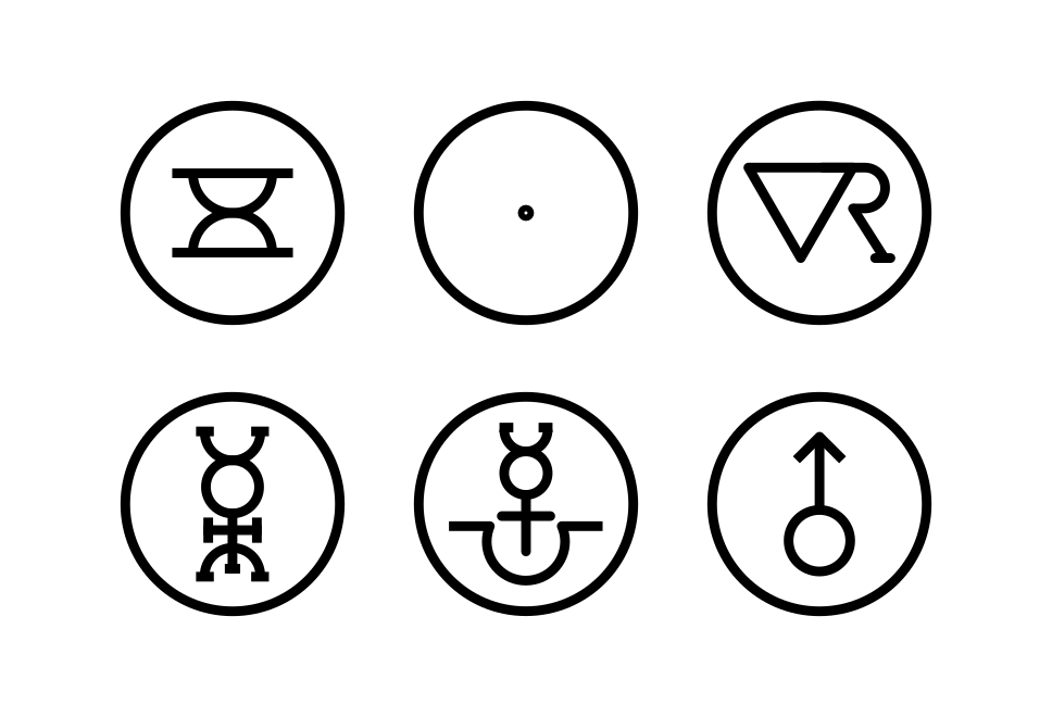 Ancient Symbols Large Set Preview