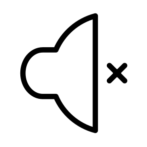 Mute Volume Ui Interface Audio Sound icon