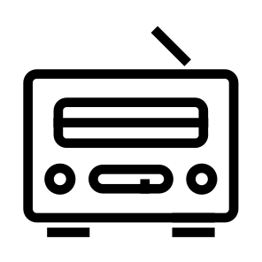 Radio Ui Interface Audio Music icon