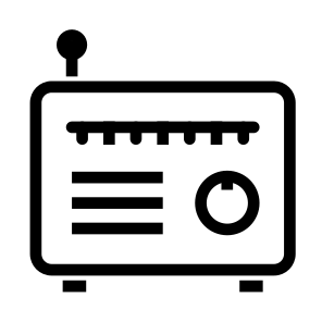 Radio Ui Interface Audio Sound icon