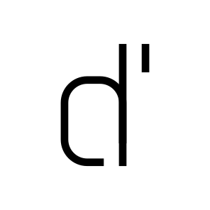 D Alphabet Symbols Letter Character. icon