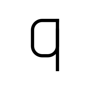 Q Alphabet Symbols Letter Character icon