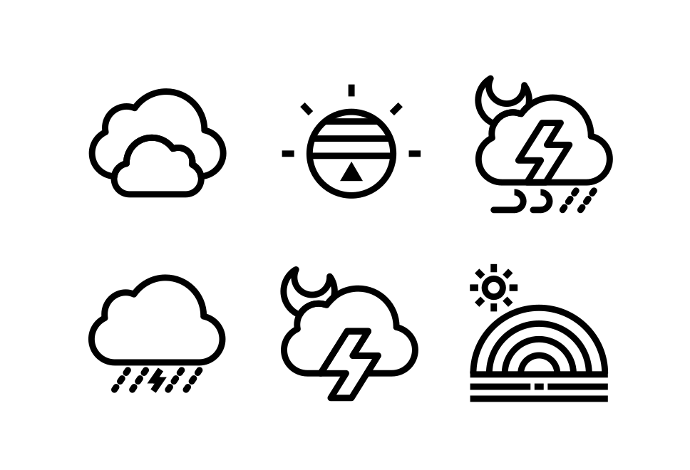 Weather Large Set Preview