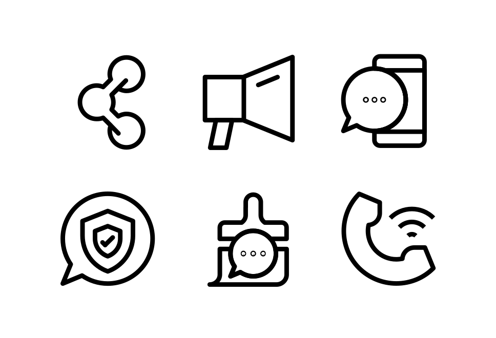 Chat App Content Large Set Preview