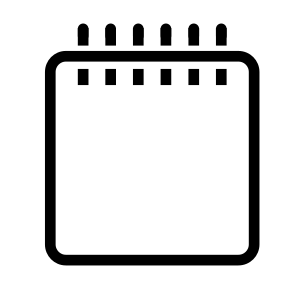 Blank Notepad Documents Writing Search Web icon