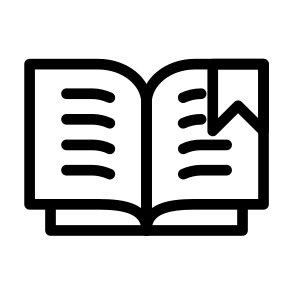 Bookmark Open Lined Book Documents Writing Search Web icon