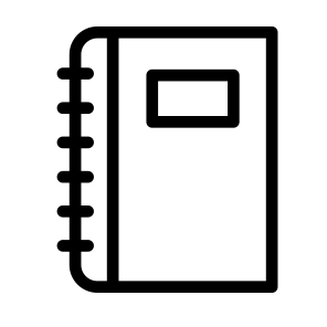 Rings Notebook Documents Writing Search Web icon