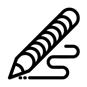 Write Lines Pencil Documents Writing Search Web icon