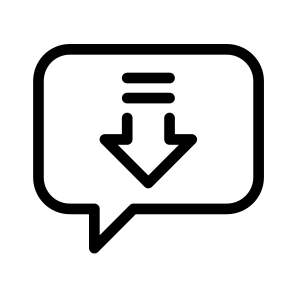 Download Chat Two Chat Bubbles App Messaging icon
