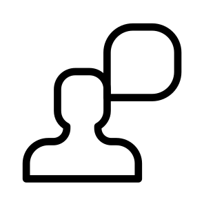 Man Profile Five Chat Avatar App Messaging icon