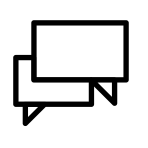 Messaging Eight Chat Bubbles App Messaging icon