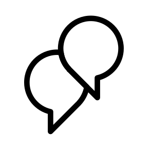 Messaging Seven Chat Bubbles App Messaging icon
