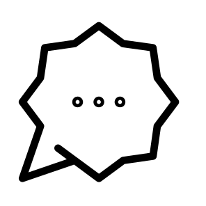 Typing Eleven Chat Bubbles App Messaging icon