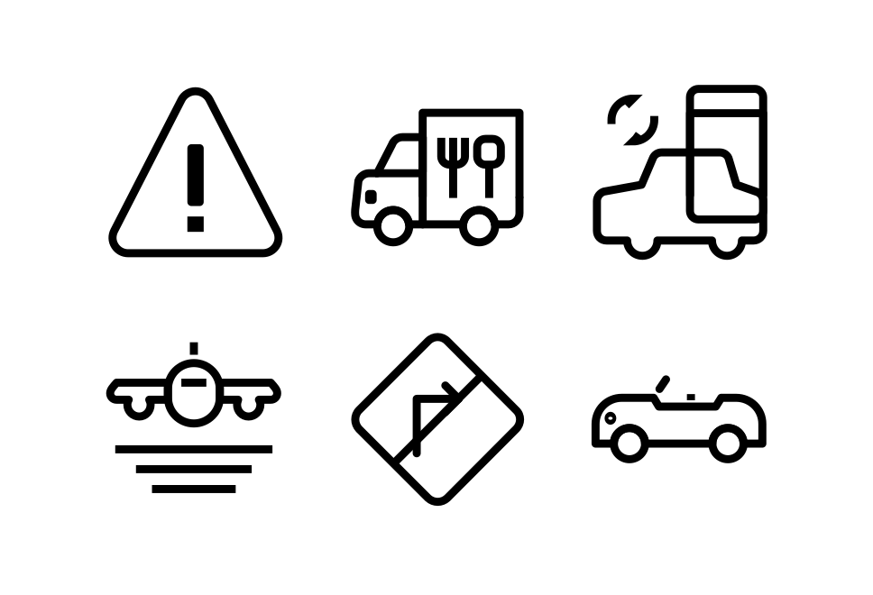 Transportation Large Set Preview