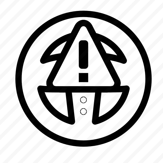 Warning Steering Wheel Transport Vehicle Indicator Road preview