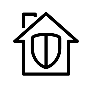 Security Buildings Search Web Property icon