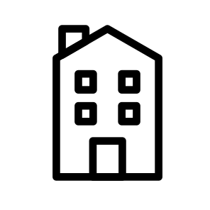 Small Building Buildings City Town Property icon