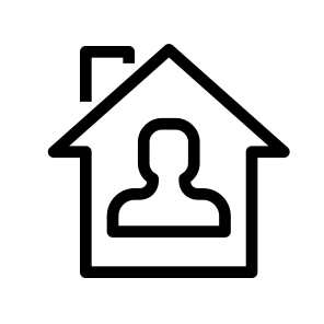 User Buildings Search Web Property icon