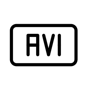 Avi Files Documents Filenames Extensions icon