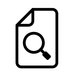 Search Files Documents Filenames Extensions icon