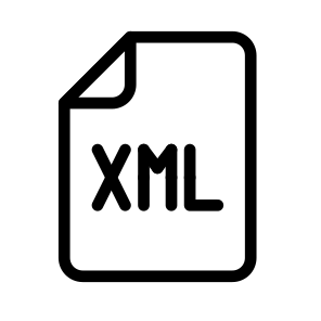 Xml Files Documents Filenames Extensions icon