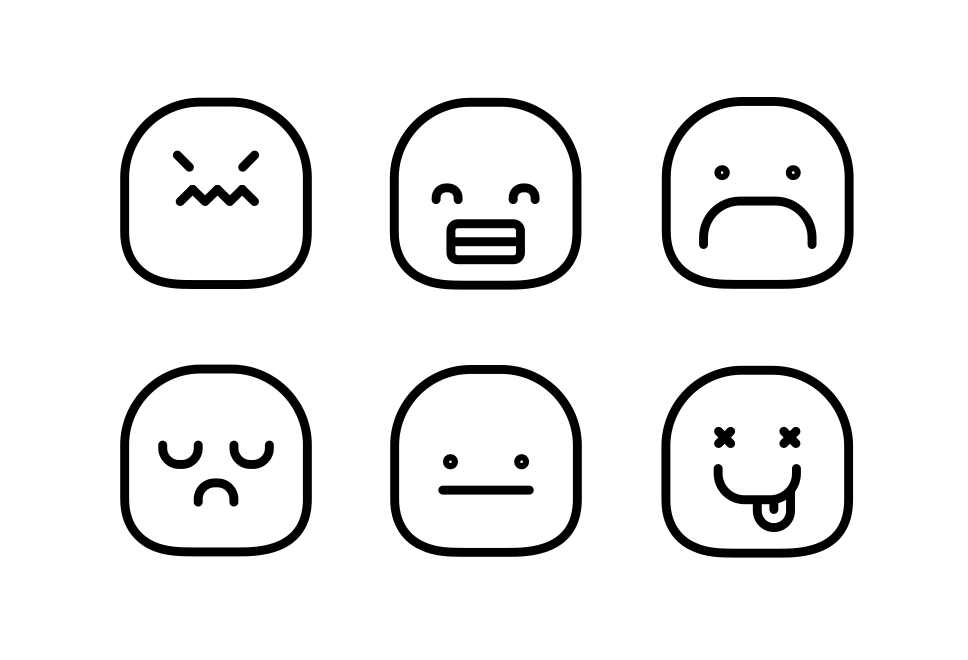 Smileys Large Set Preview