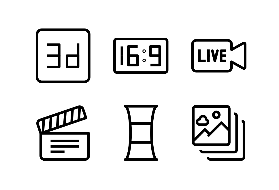 Photography And Video Ui 2 Large Set Preview