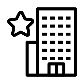 Bookmark Hotel Accomodation Leisure Booking Web icon