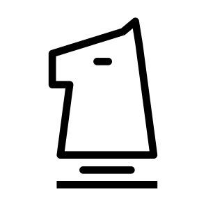 Chess Piece Accomodation Leisure Games Entertainment icon