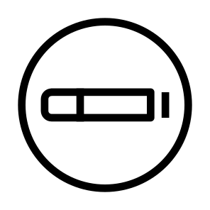 Smoking Accomodation Leisure Rules Information icon