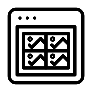 Gallery Web Window App Browser icon