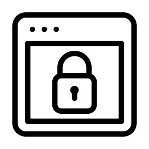 Lock Web Window App Browser icon