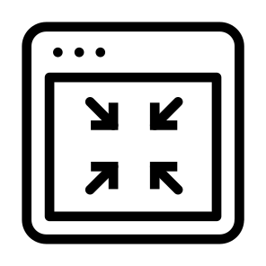 Minimize Web Window App Browser icon
