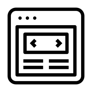 Shuffle Lines Web Window App Browser icon