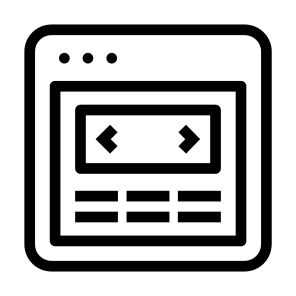 Shuffle Triple Lines Web Window App Browser icon